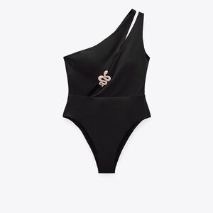 Zara snake swimsuit / body suit